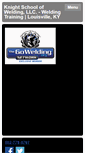 Mobile Screenshot of knightschoolofwelding.com